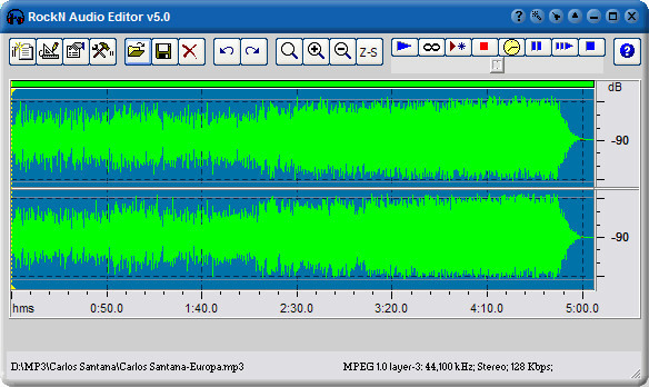RocknAudio_Editor Screenshot